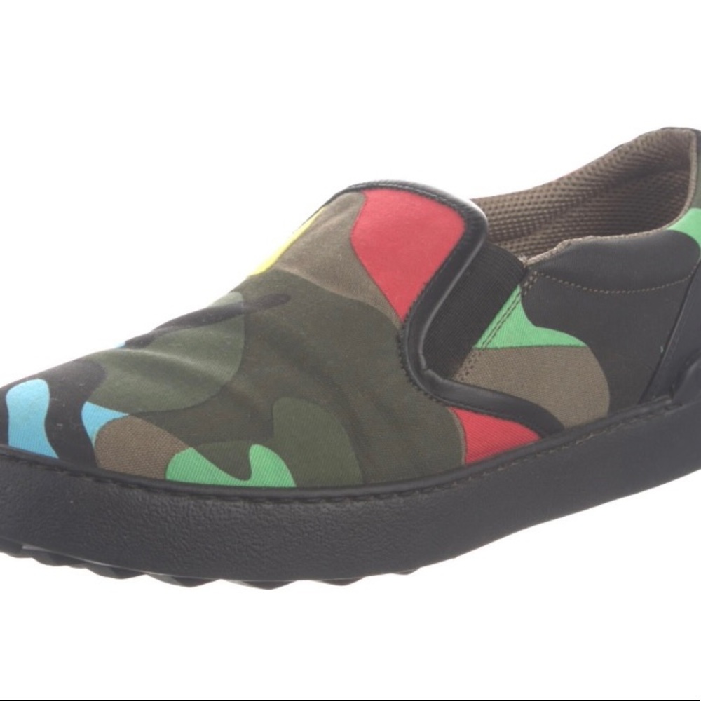 Valentino Colorblock Pattern Sneakers (mens 6.5) (womens 7.5)